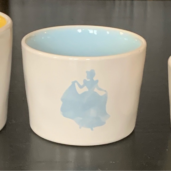 Rae Dunn Disney Princess Silhouette Ceramic Measuring Cup Set - Picture 12 of 15